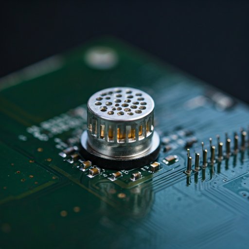 Chemical sensor on printed circuit board